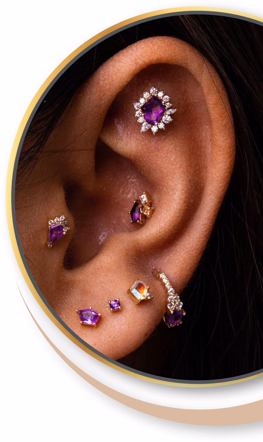 Piercing Beispiel vom Studio für Alsdorf